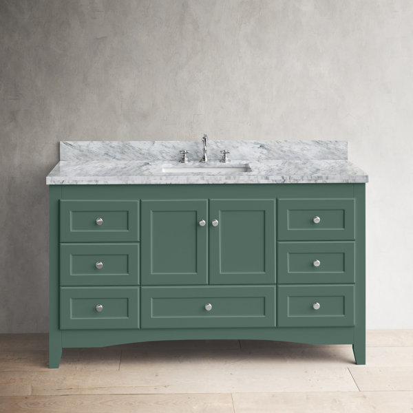 Birch Lane™ Fresno 60" Single Bathroom Vanity Set & Reviews Wayfair